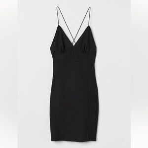 Textured bodycon dress